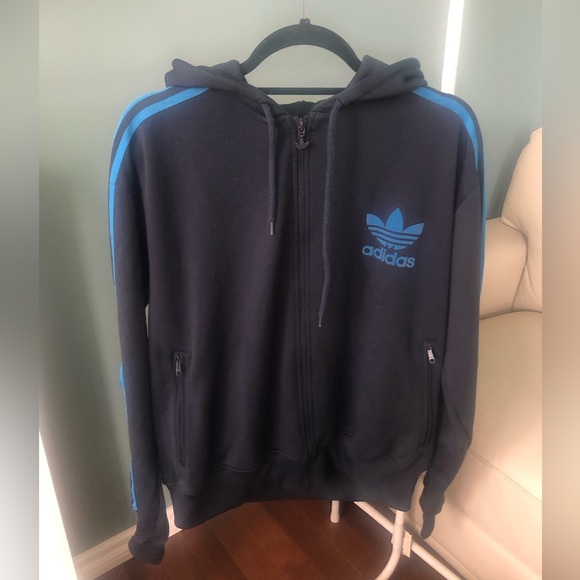 Adidas zip up hooded sweater - Picture 3 of 6